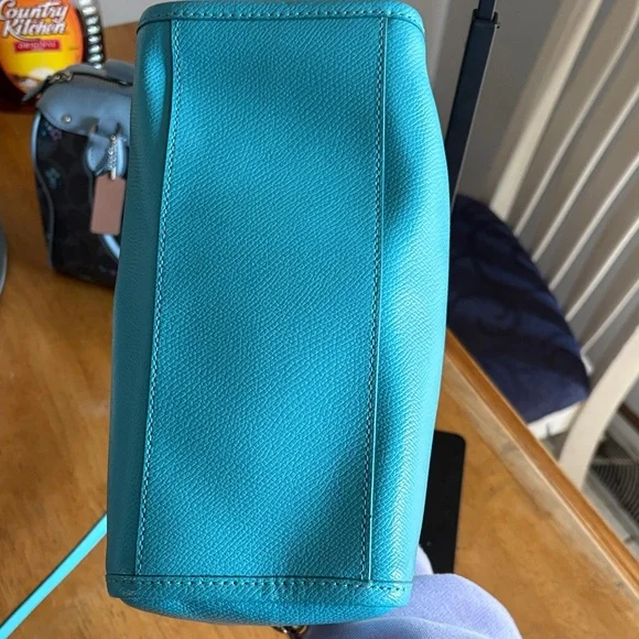 Coach 2015 Teal mini Bennett - Picture 3 of 7